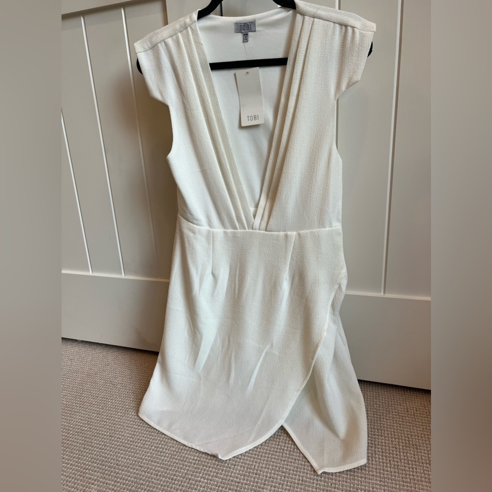 Brand new white mini dress